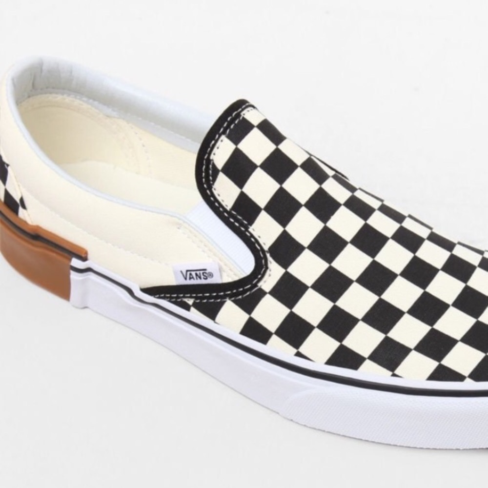 NWT Vans Checkerboard Slip On Sneakers W 7, M 5.5 - Picture 6 of 8